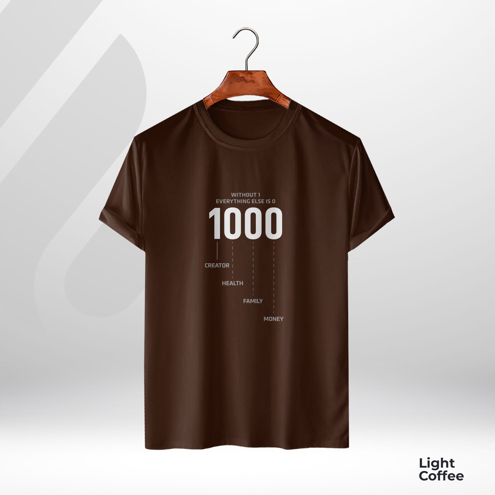 Premium Cotton T Shirt 1000
